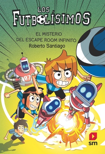 [978-84-1055-186-2] Los Futbolísimos 28: El misterio del escape room infinito