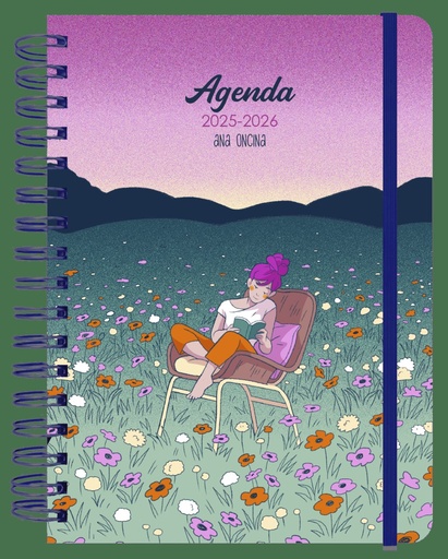 [978-84-19215-44-4] Agenda escolar semanal 2025-2026 Ana Oncina