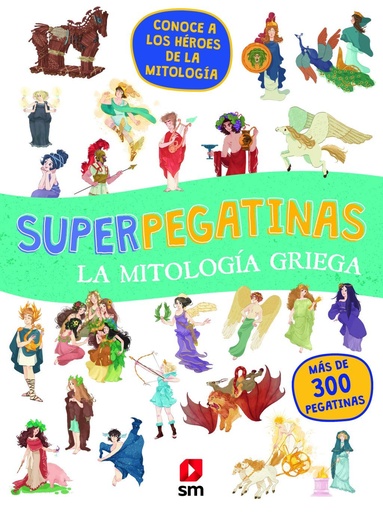 [978-84-1318-470-8] Superpegatinas La mitología griega