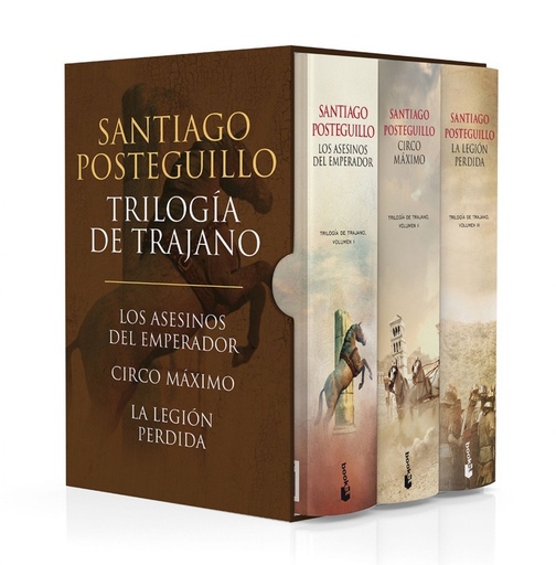 [978-84-08-19742-3] Estuche Trilogía de Trajano