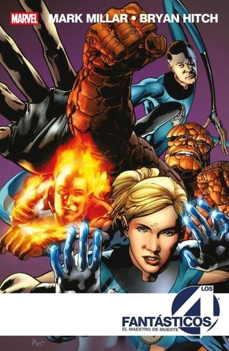 [978-84-1051-931-2] Marvel essentials n.24. los 4 fantásticos de mark millar y bryan hitch 2 de 2: el maestro de muerte