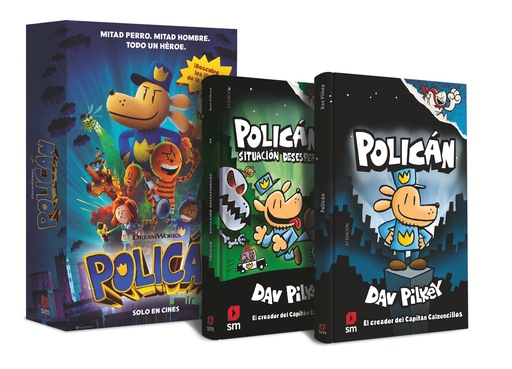 [978-84-1182-950-2] Pack caja de Policán (libros 1 y 2)
