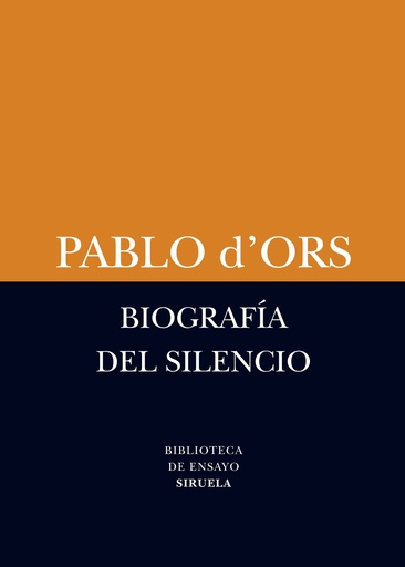 [978-84-9841-838-5] Biografía del silencio