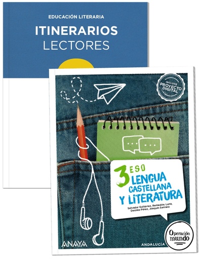 [978-84-143-0488-4] Lengua y Literatura 3. + Itinerarios lectores