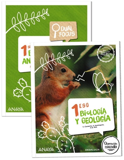 [978-84-143-0628-4] Biología y Geología 1. + Dual Focus