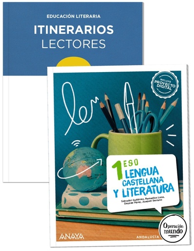 [978-84-143-0480-8] Lengua y Literatura 1. + Itinerarios lectores