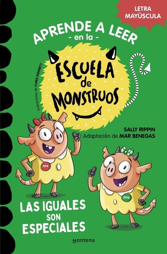 [978-84-18594-04-5] Aprender a leer en la Escuela de Monstruos 3 - Las iguales son especiales