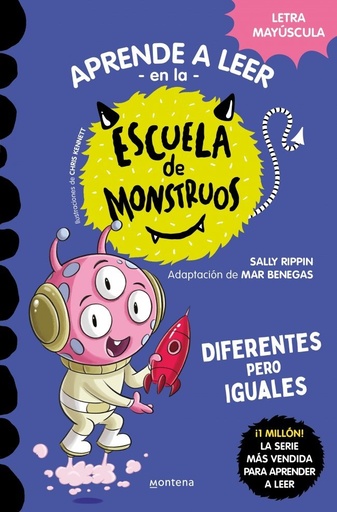 [978-84-19746-01-6] Aprender a leer en la Escuela de Monstruos 17 - Diferentes pero iguales