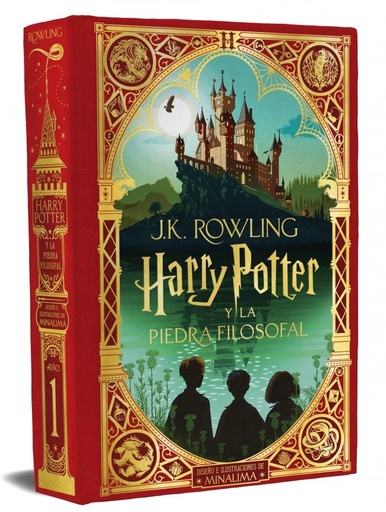 [978-84-18174-07-0] Harry Potter y la piedra filosofal (edición MinaLima) (Harry Potter [ediciones ilustradas interactivas] 1)