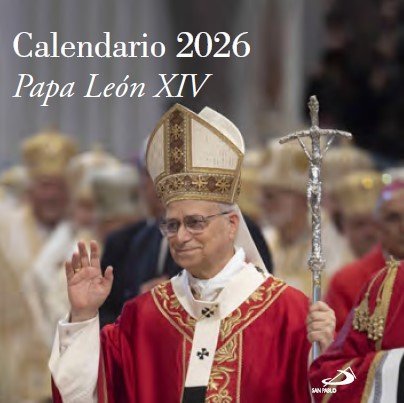 [978-84-285-7340-5] Calendario Papa León XIV 2026