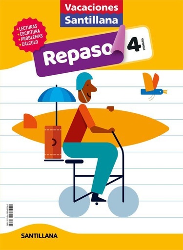 [978-84-680-6004-0] VACACIONES SANTILLANA 4 PRIMARIA ACTIVIDADES DE REPASO PARA EL VERANO